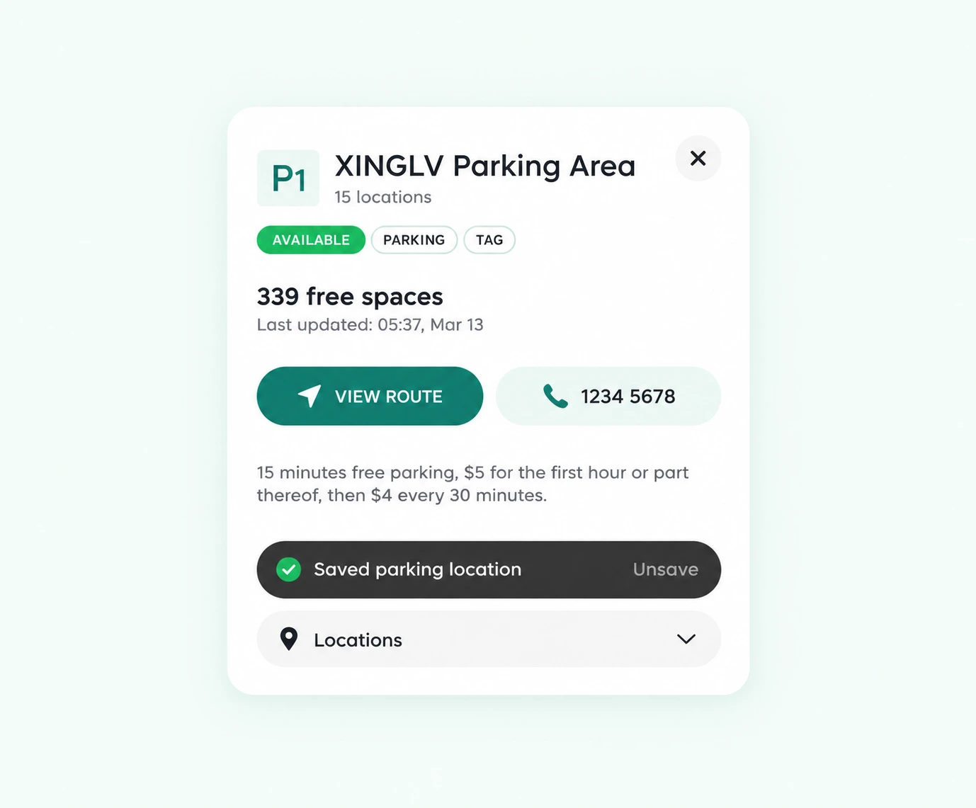 Xinglv Airport · concept feature