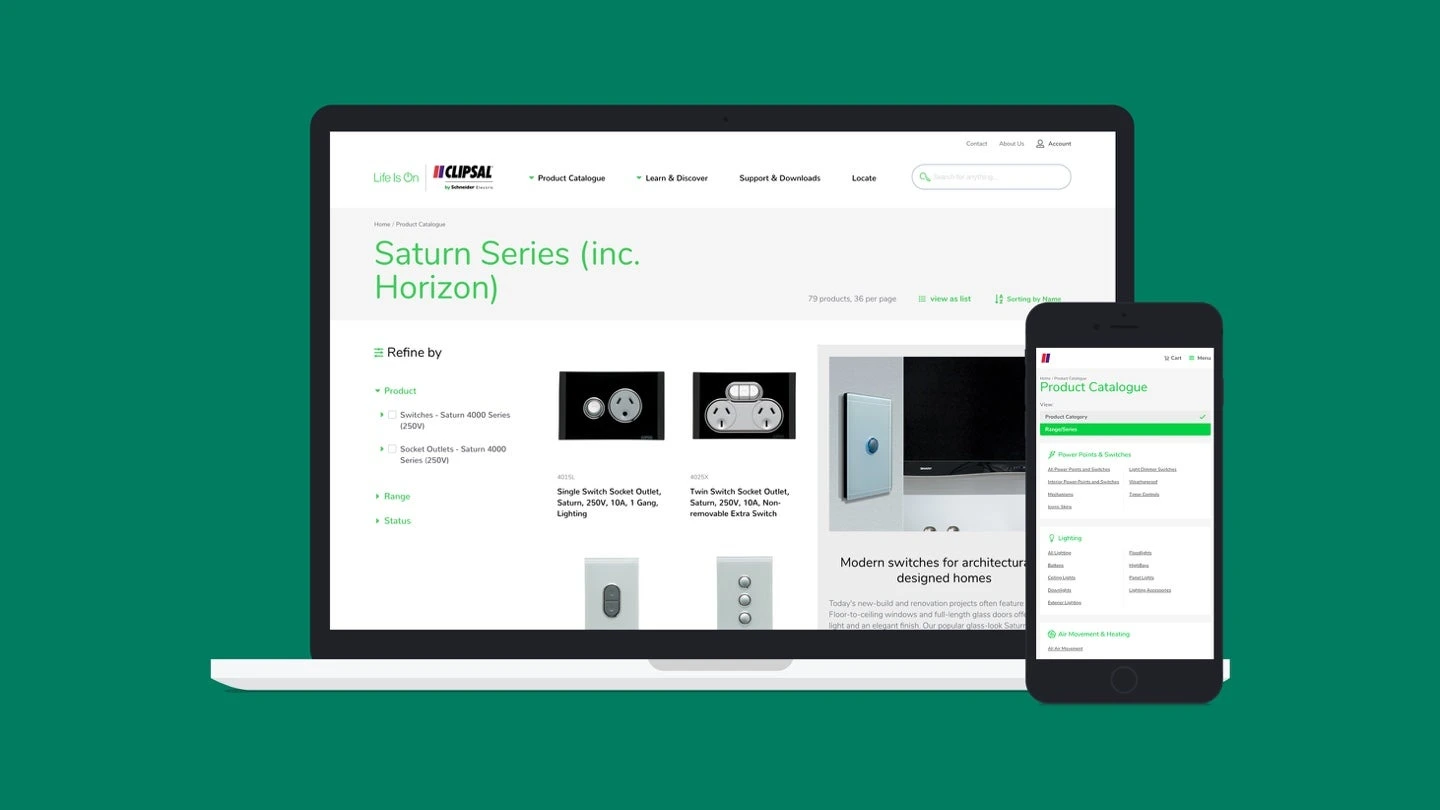 Clipsal by Schneider Electric · 设计展示