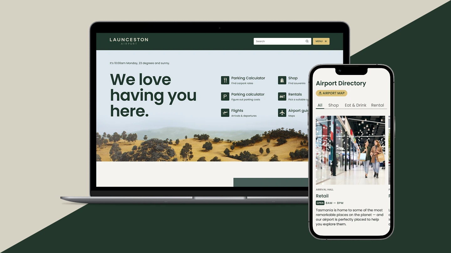 Launceston Airport · 设计展示