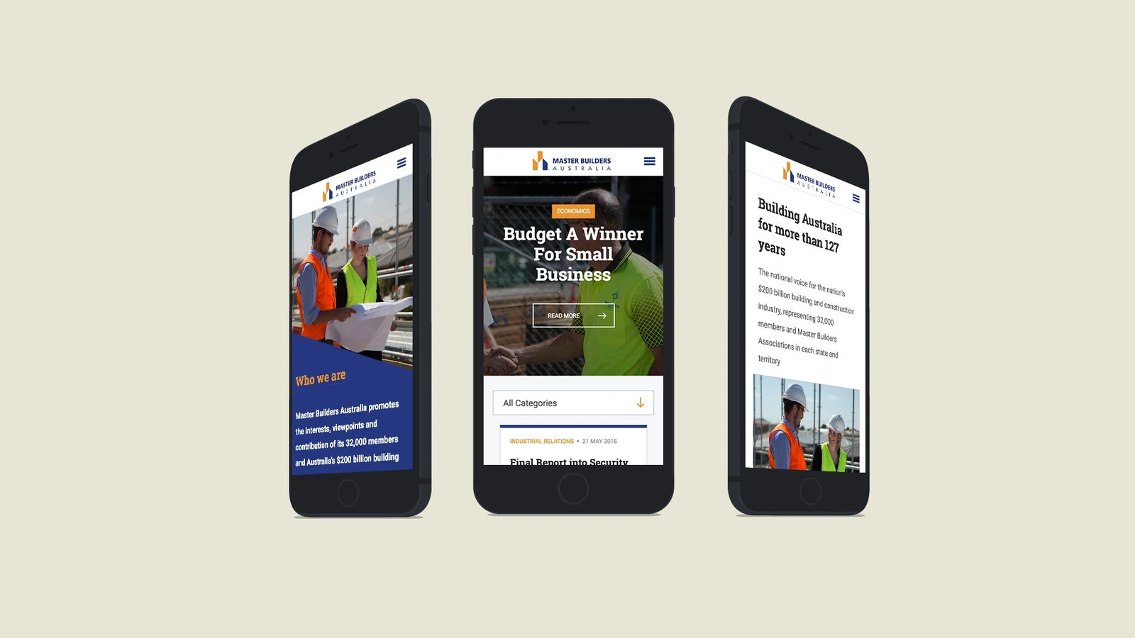 Master Builders Australia · 设计展示