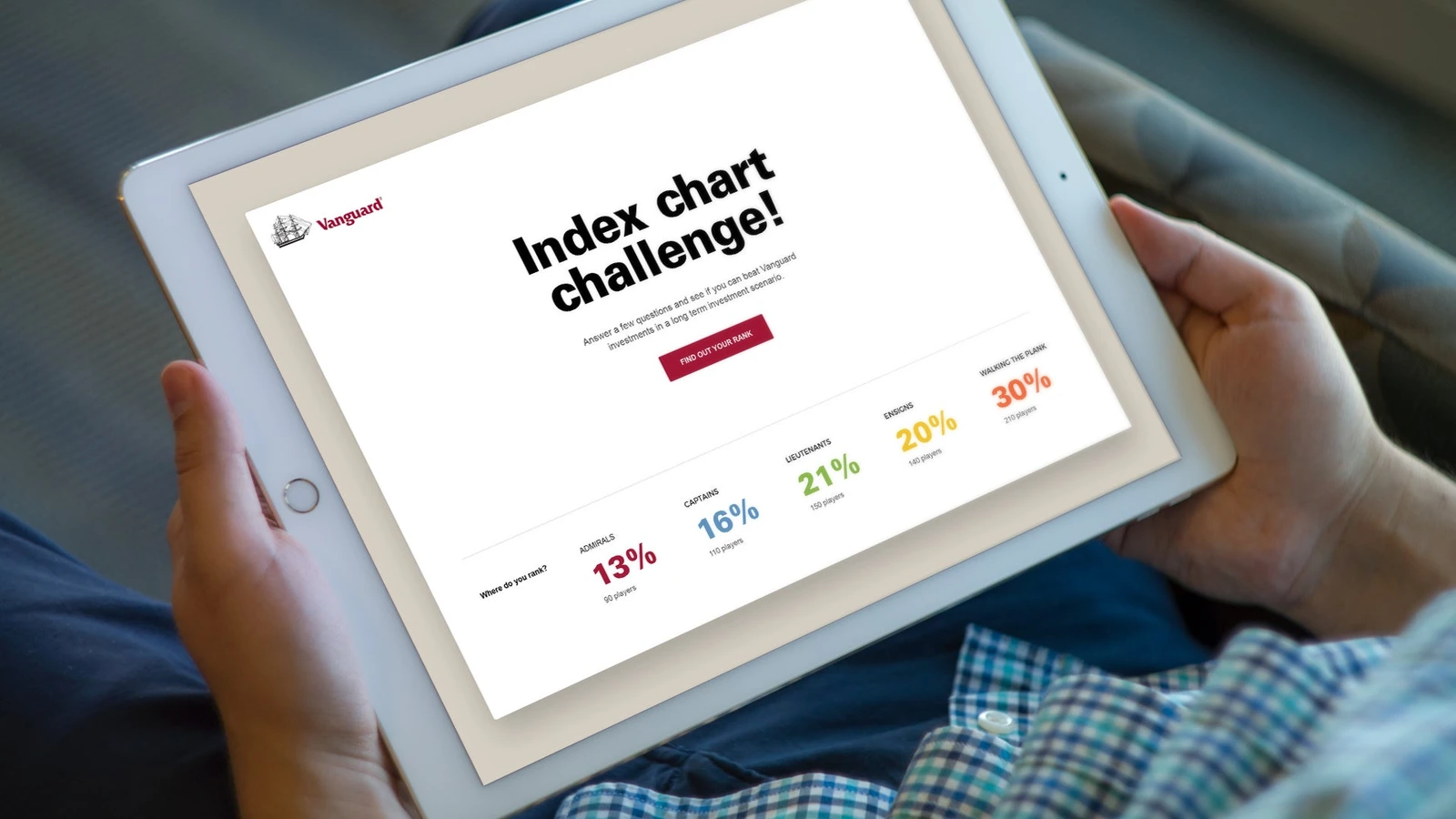 Vanguard Index Chart Challenge · 设计展示
