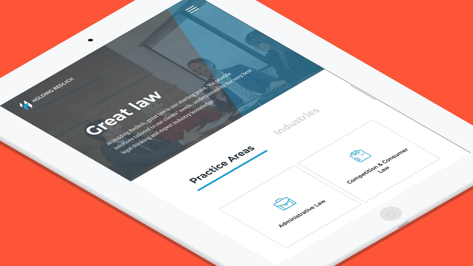 Holding Redlich · Design showcase