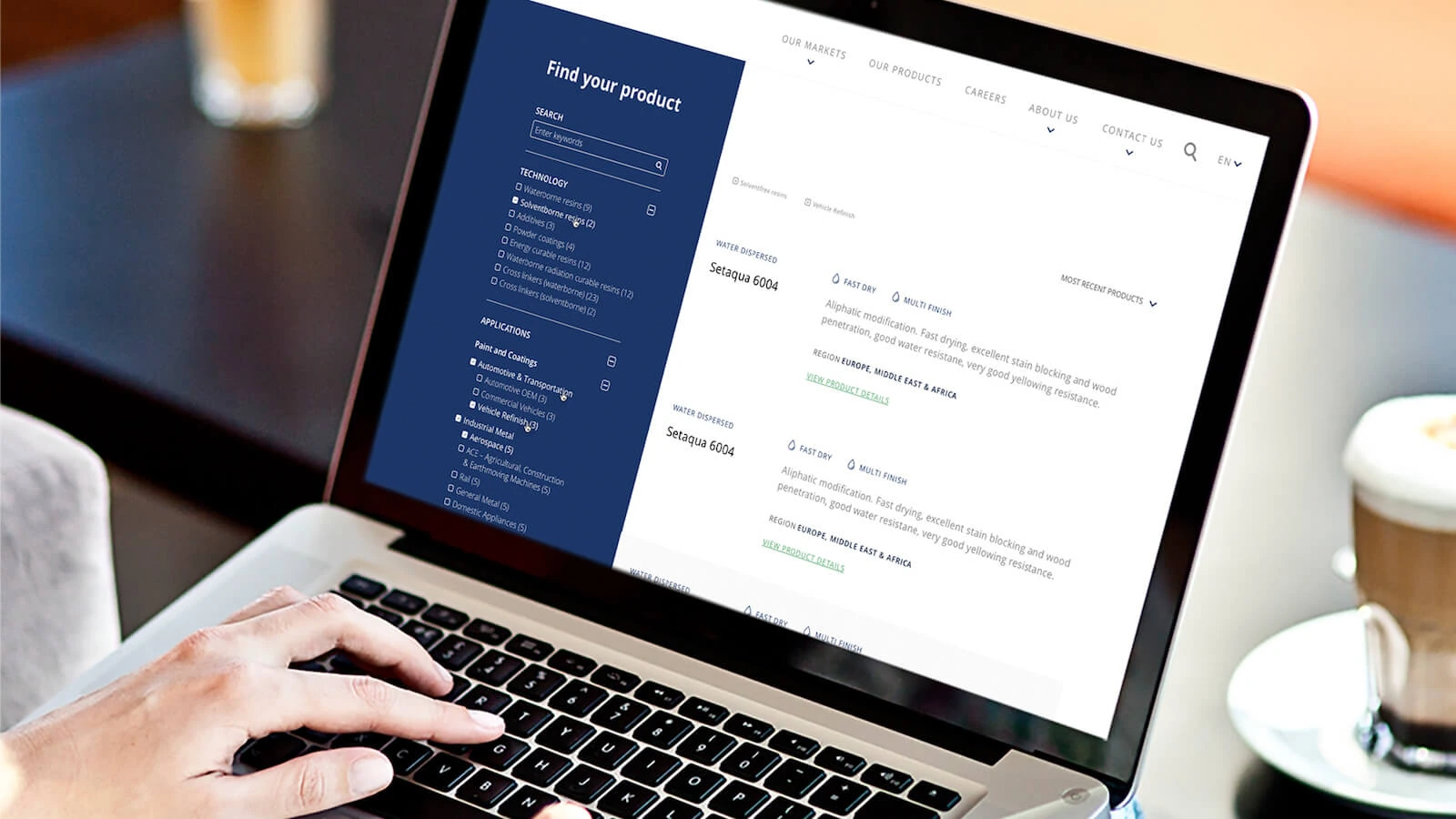 Allnex · Design showcase