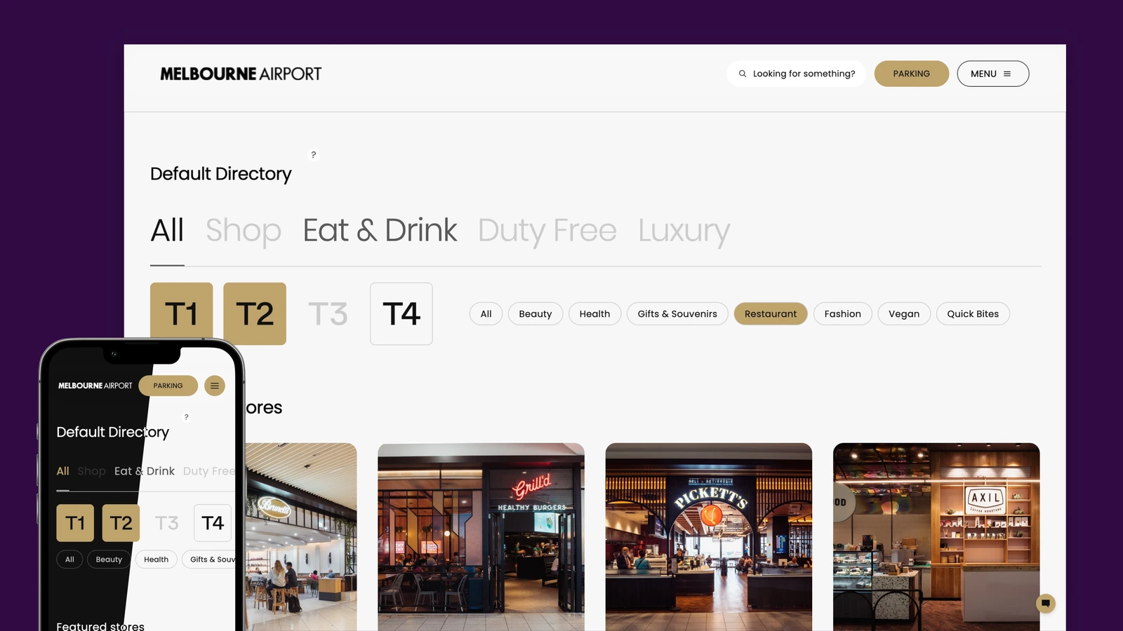 Melbourne Airport · 设计展示