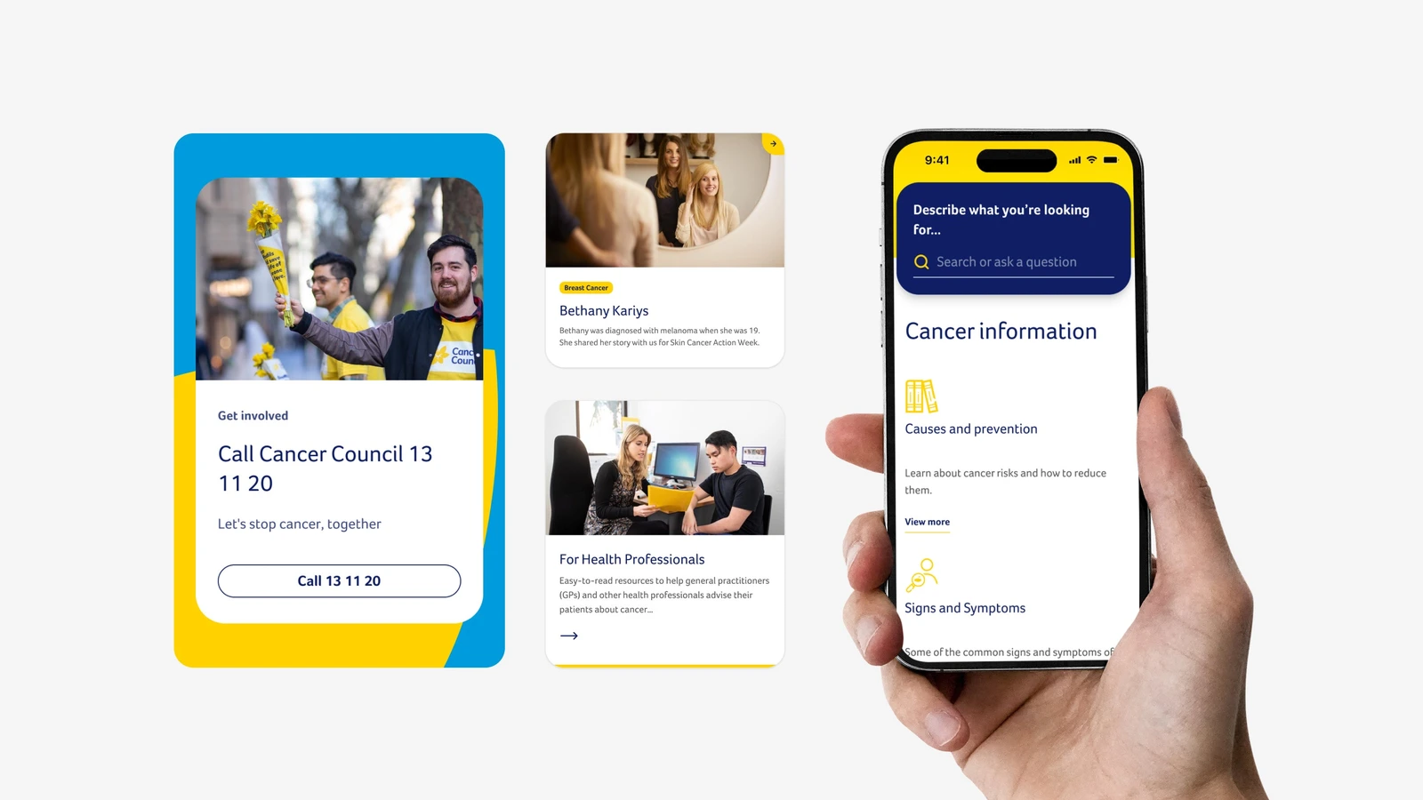 Cancer Council Australia · 设计展示