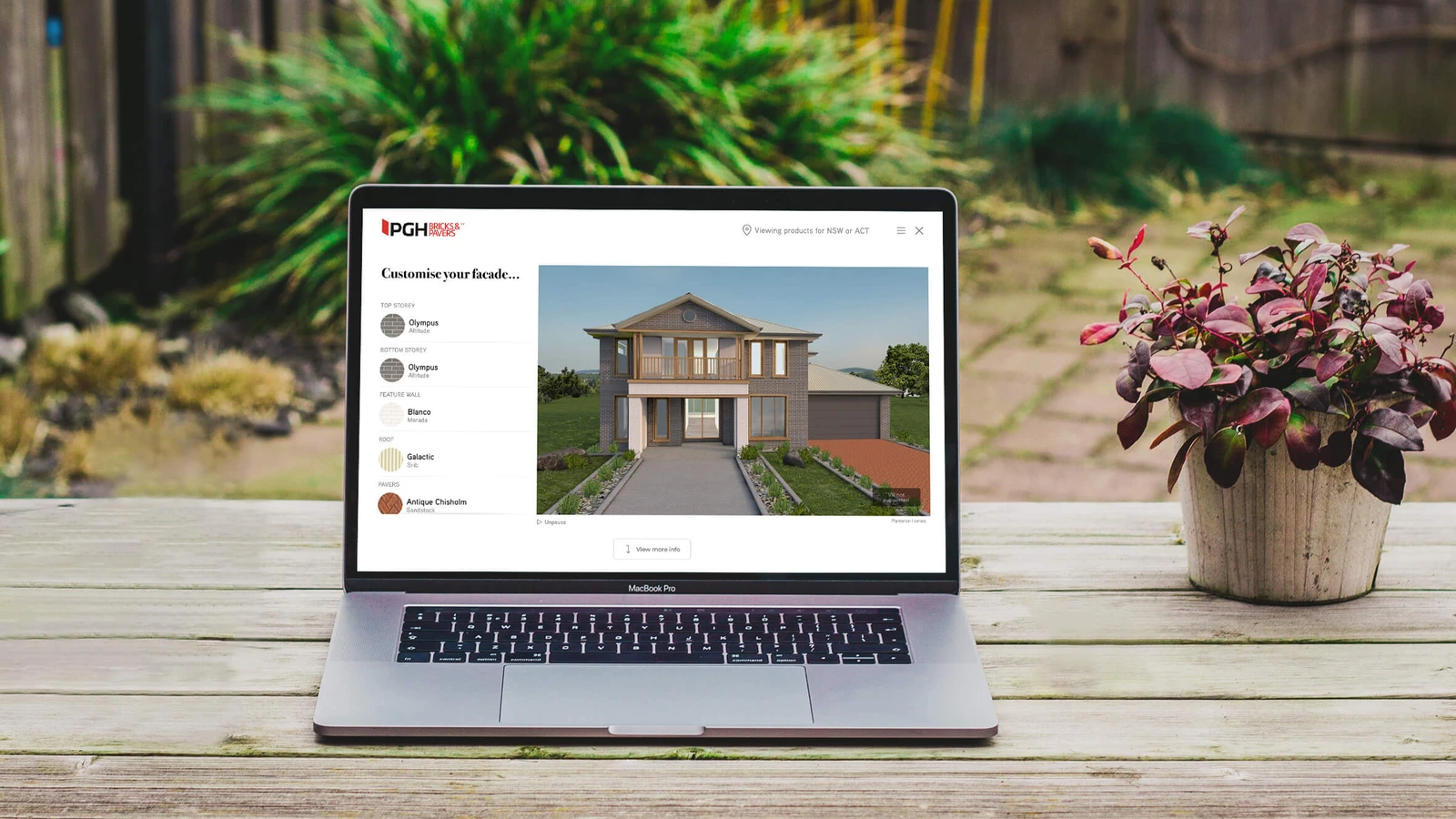 PGH Bricks Visualiser · Design showcase