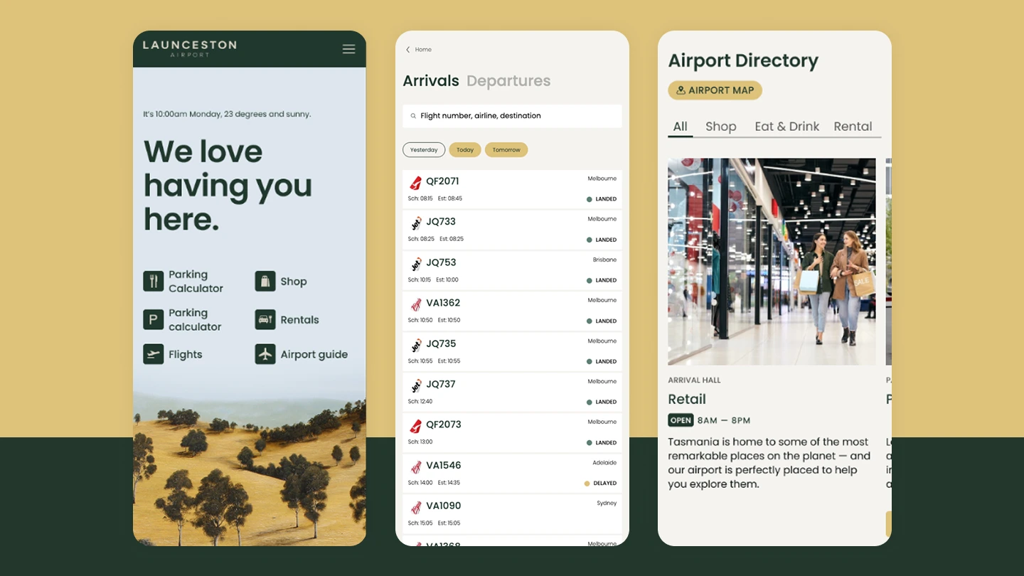 Launceston Airport · 设计展示