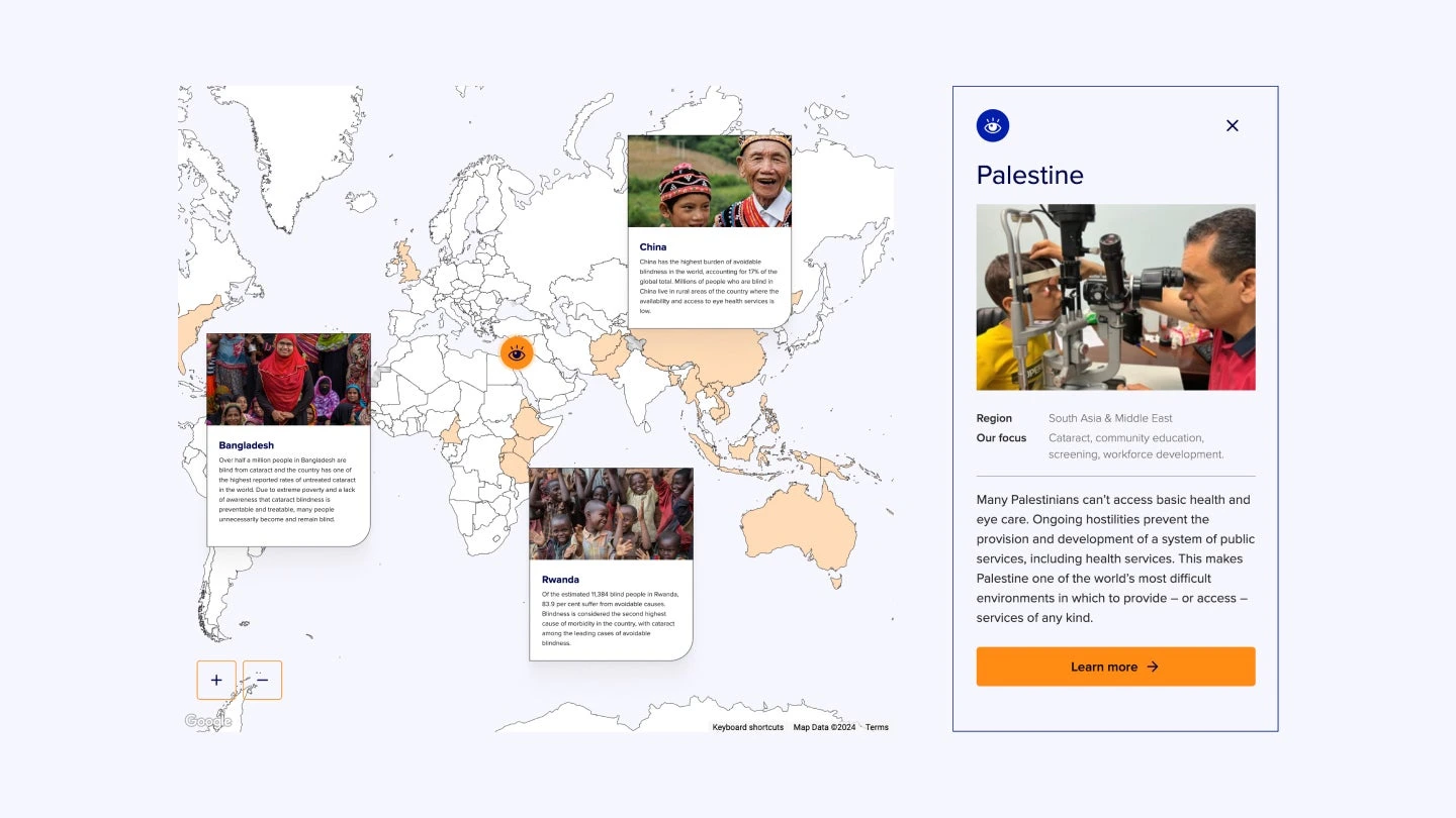 The Fred Hollows Foundation · 设计展示