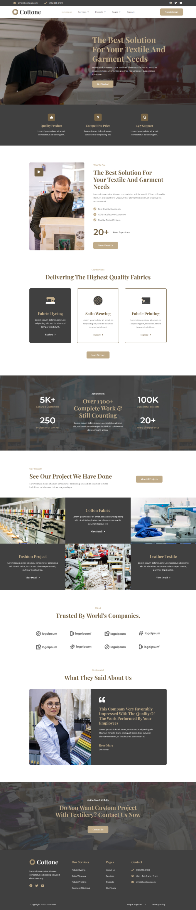 Cottone — Home