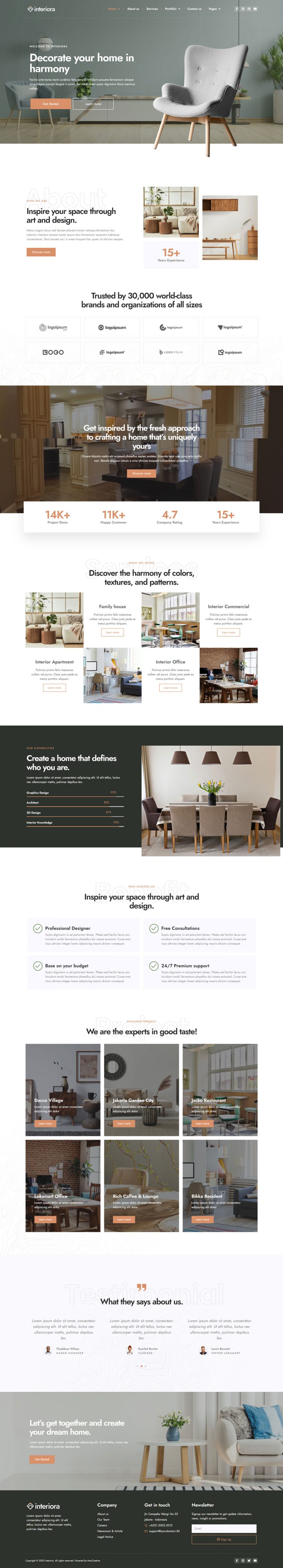 Interiora — Home