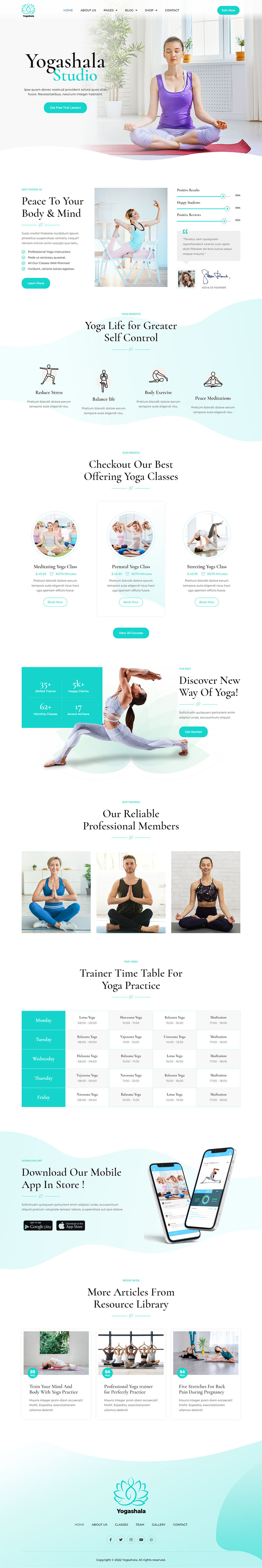 Yogashala — Home