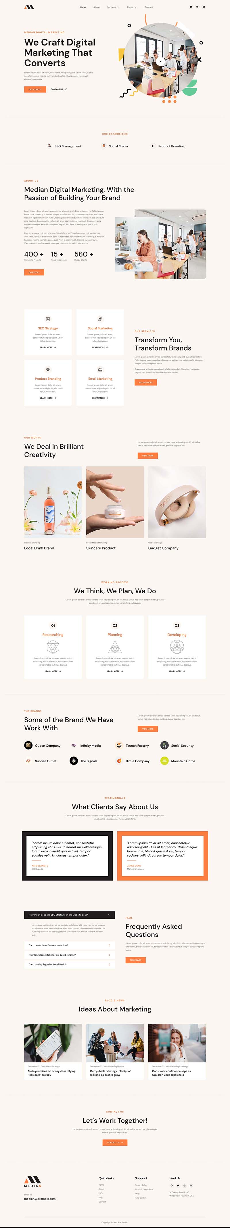 Median — Home