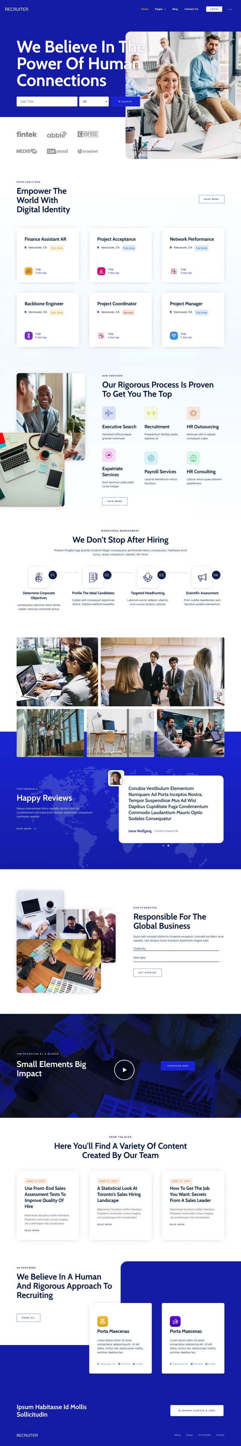 Recruiter — Home