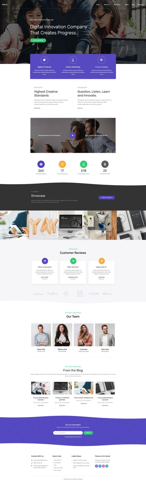 Statum — Home