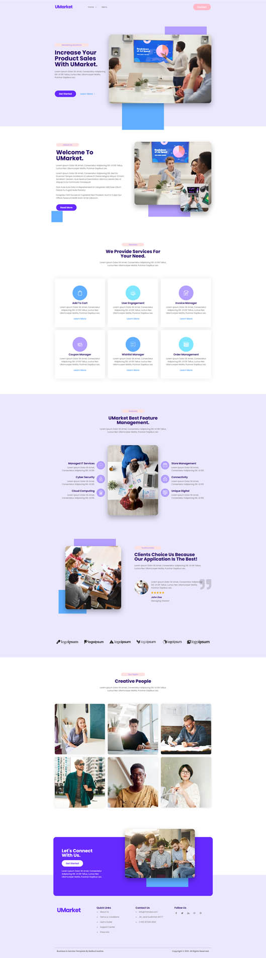 UMarket — Home
