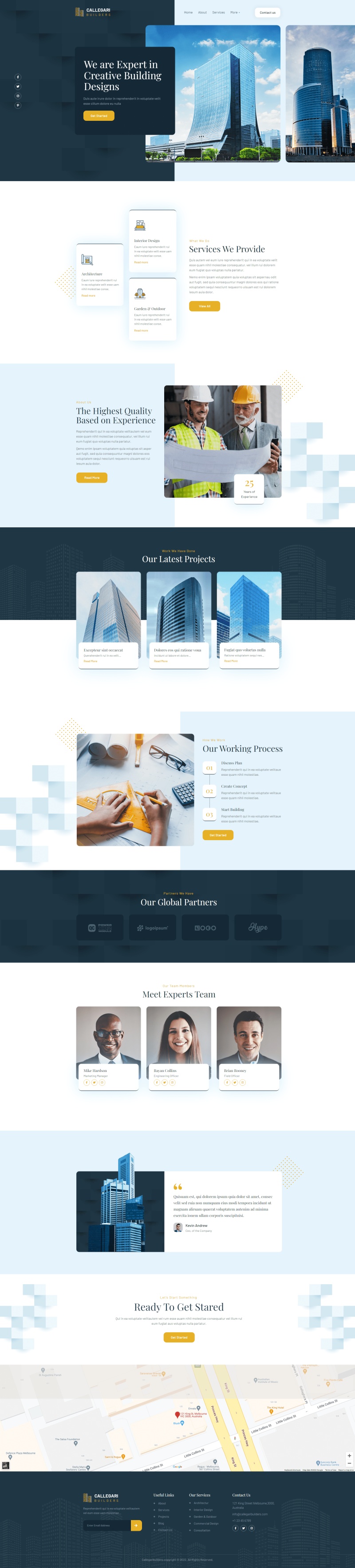 Callegari Builder — Home