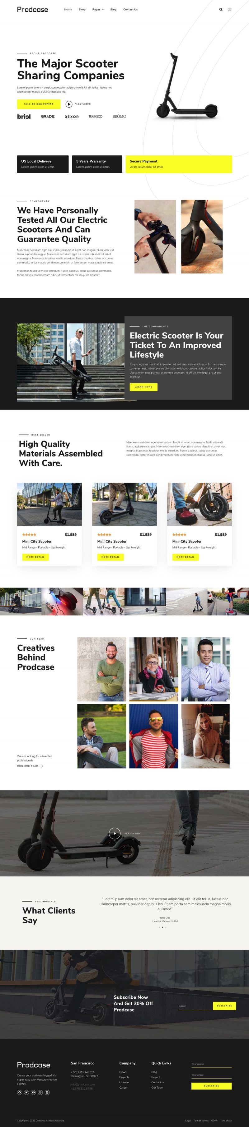 Prodcase — Home