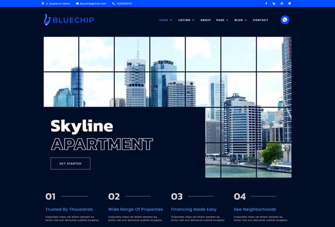 Bluechip - Apartment & Property Template Kit