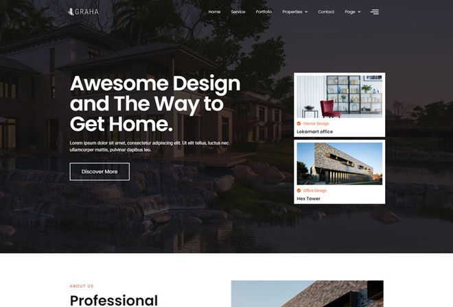 Graha Template Kit for Archiecture and Properties