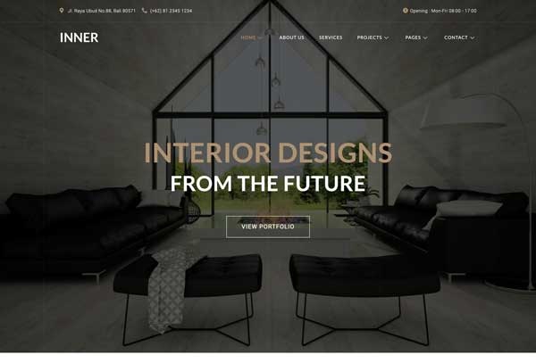 Inner - Interior Design & Architecture Template Kit