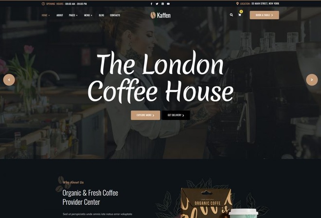Kaffen - Coffe Shop & Restaurant