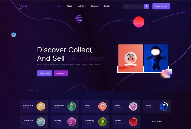 Nufti - NFT Marketplace