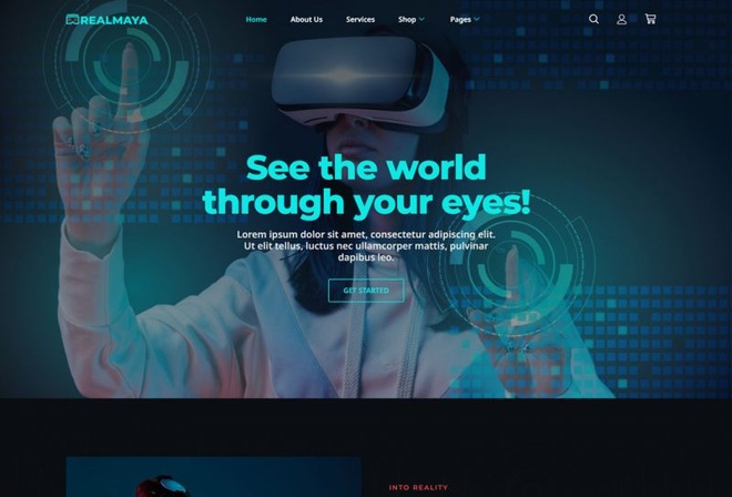 Realmaya - Template Kit for Virtual Reality Device & Store