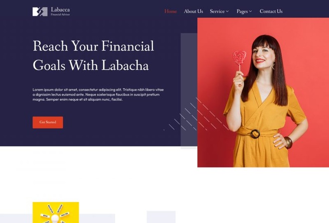 Labacca - Financial Edvisor Template Kits