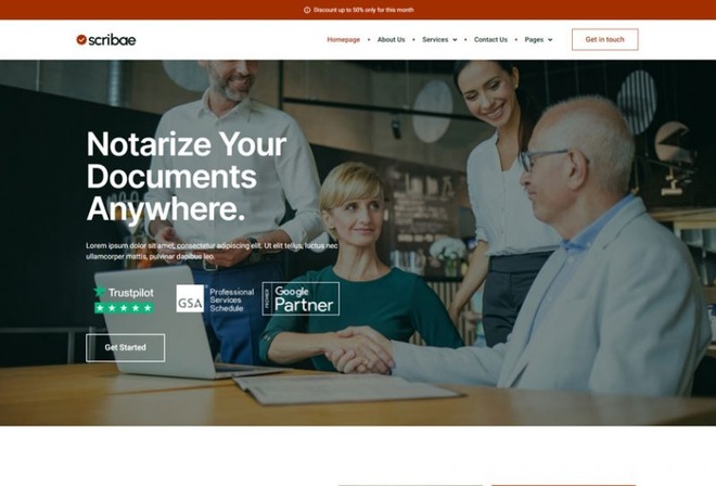 Scribae - Template kit for notary services