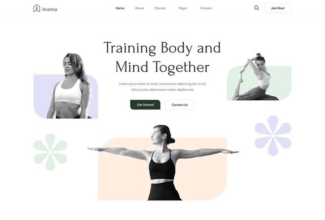 Avanna - Yoga, Meditation & Fitness Elementor Template Kit