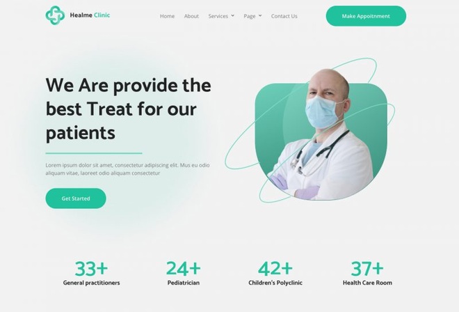 Healme - Clinic & Healthcare Template Kits