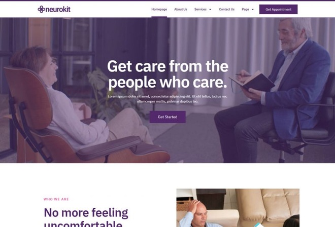 Neurokit - Template kit for Mental Health & Psychologist