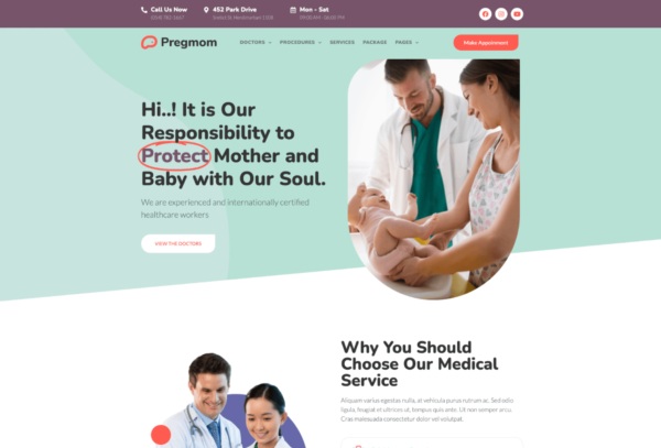 Pregmom - Pediatrician Clinic