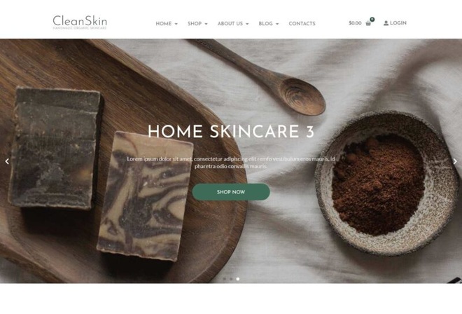 CleanSkin | Handmade Organic Soap & Natural Cosmetics Template Kit