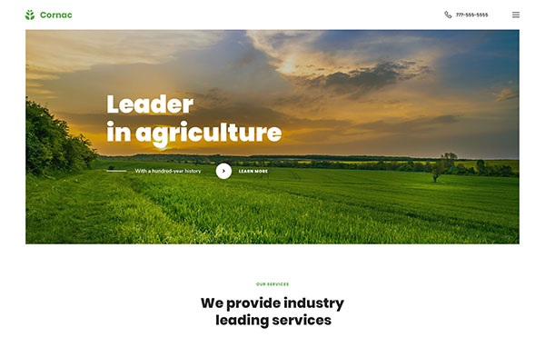 Cornac - Agriculture Elementor Template Kit