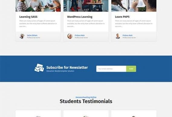 Abasha - Education & Learning Courses Elementor Template Kit