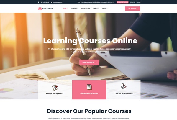 Bookflare – A Modern Education