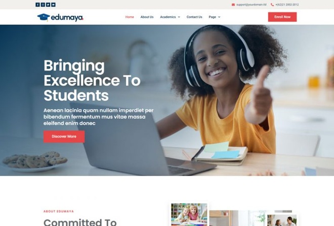 Edumaya - Template kit for Home school