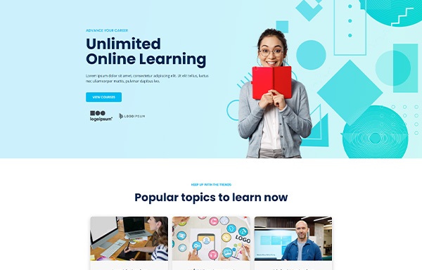 Erudite - Education & Online Course Template Kit