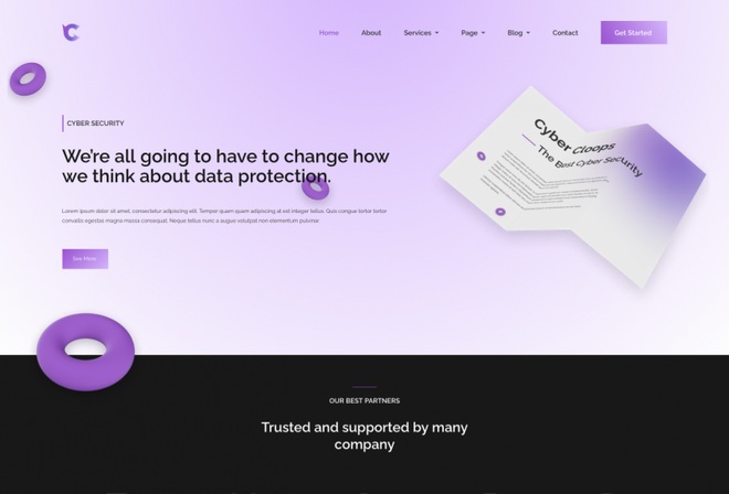 Cyber Cloops - Cyber Security Template Kit