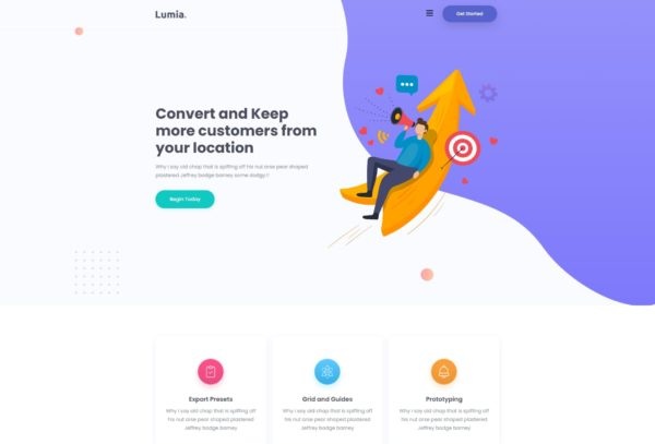 Fumia- Startup Agency Template Kit