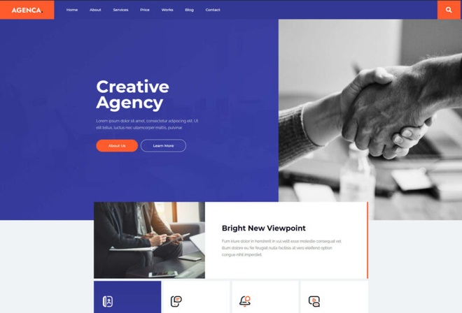 Agenca - Creative Agency Template Kit