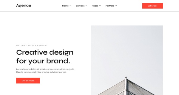 Agence - Creative Agency Template Kit