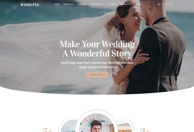 Amerta - Template kit for Wedding Photography