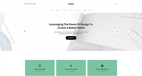 CETUS - Creative Portfolio Template Kit