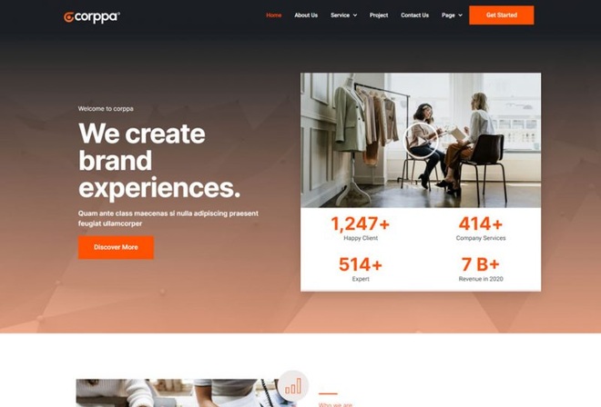 Corppa - Template kit for corporate