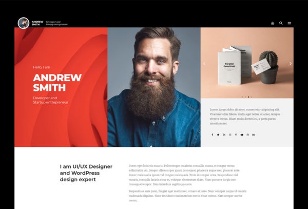 FLO - Creative Portfolio & Resume Template Kit