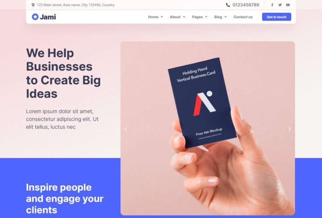 Jami - Creative Agency Elementor Template Kit