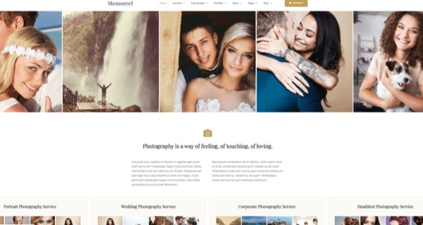 Memoreel Photography Tempalte Kit