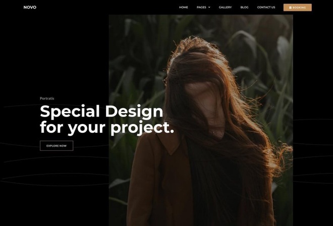 Novo - Photography Elementor Kit